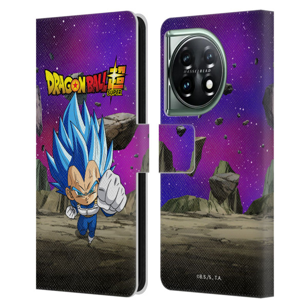 Dragon Ball Super Characters SSGSS Evolved Vegeta Leather Book Wallet Case Cover For OnePlus 11 5G