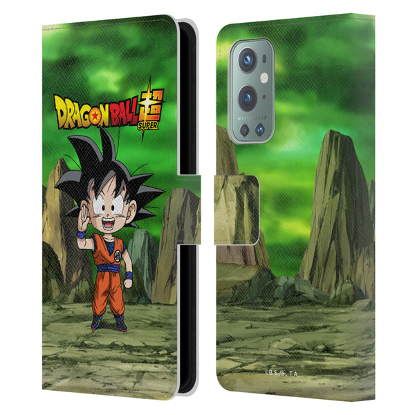 Dragon Ball Super Characters Goku Leather Book Wallet Case Cover For OnePlus 9