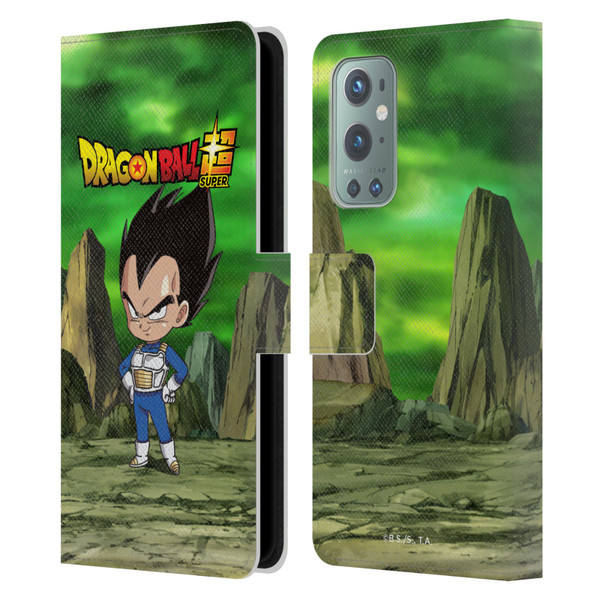 Dragon Ball Super Characters Vegeta Leather Book Wallet Case Cover For OnePlus 9