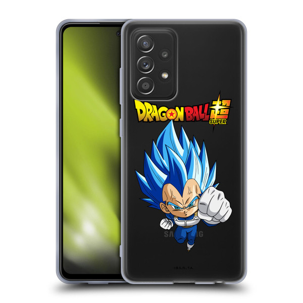 Dragon Ball Super Characters SSGSS Evolved Vegeta Soft Gel Case for Samsung Galaxy A52 / A52s / 5G (2021)