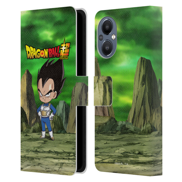 Dragon Ball Super Characters Vegeta Leather Book Wallet Case Cover For OnePlus Nord N20 5G