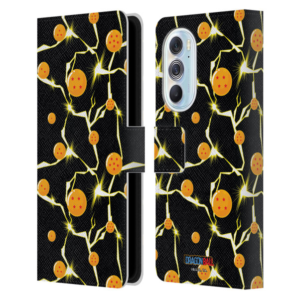Dragon Ball Iconic Pattern Leather Book Wallet Case Cover For Motorola Edge X30