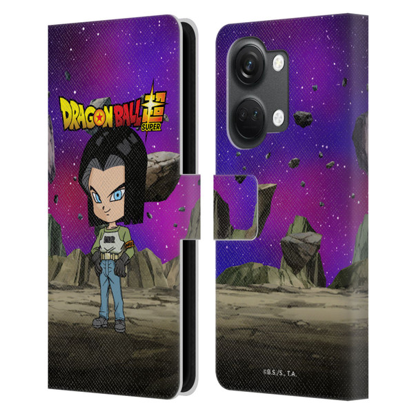 Dragon Ball Super Characters Android 17 Leather Book Wallet Case Cover For OnePlus Nord 3 5G