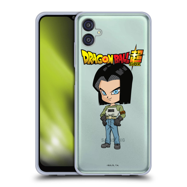 Dragon Ball Super Characters Android 17 Soft Gel Case for Samsung Galaxy M04 5G / A04e