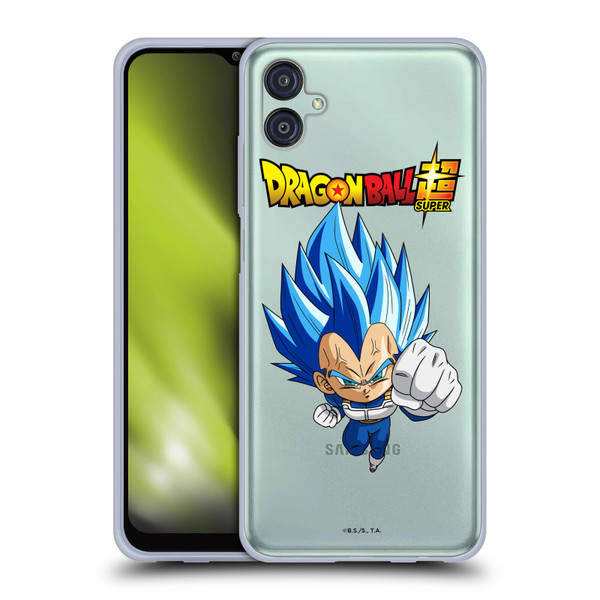 Dragon Ball Super Characters SSGSS Evolved Vegeta Soft Gel Case for Samsung Galaxy M04 5G / A04e