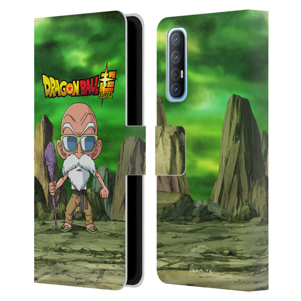 Dragon Ball Super Characters Kamesennin Leather Book Wallet Case Cover For OPPO Find X2 Neo 5G