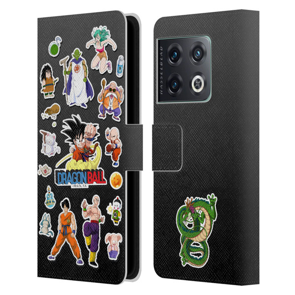 Dragon Ball Iconic Characters Collage Leather Book Wallet Case Cover For OnePlus 10 Pro