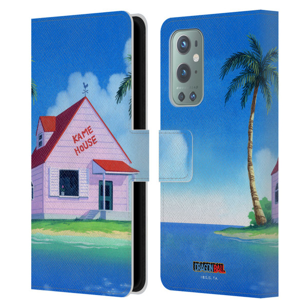 Dragon Ball Iconic Kame House Leather Book Wallet Case Cover For OnePlus 9