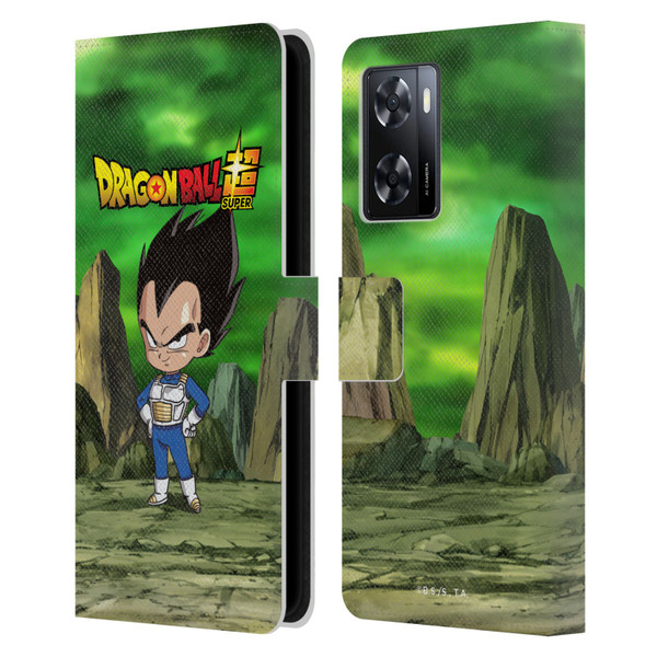 Dragon Ball Super Characters Vegeta Leather Book Wallet Case Cover For OPPO A57s