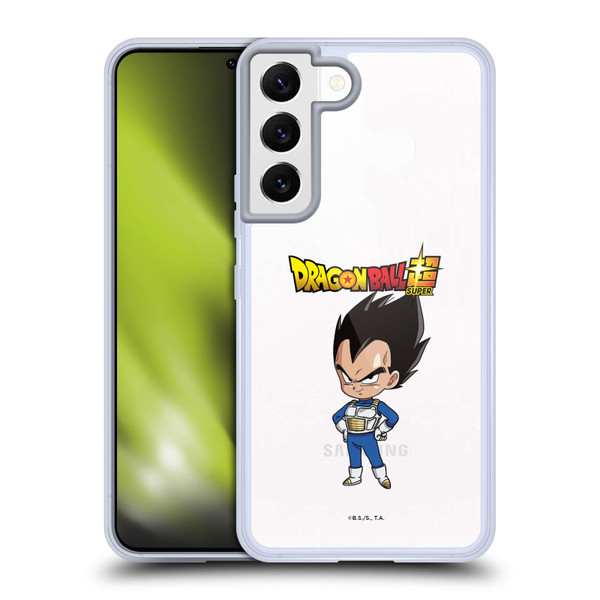 Dragon Ball Super Characters Vegeta Soft Gel Case for Samsung Galaxy S22 5G