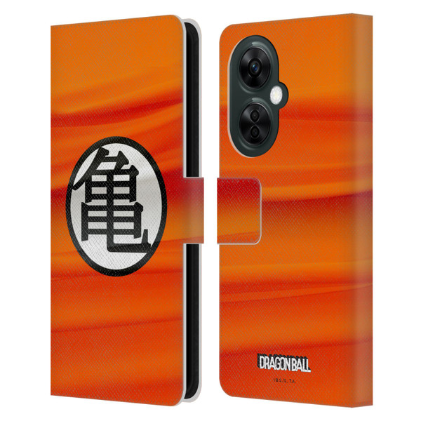 Dragon Ball Iconic Kame Symbol Leather Book Wallet Case Cover For OnePlus Nord CE 3 Lite 5G