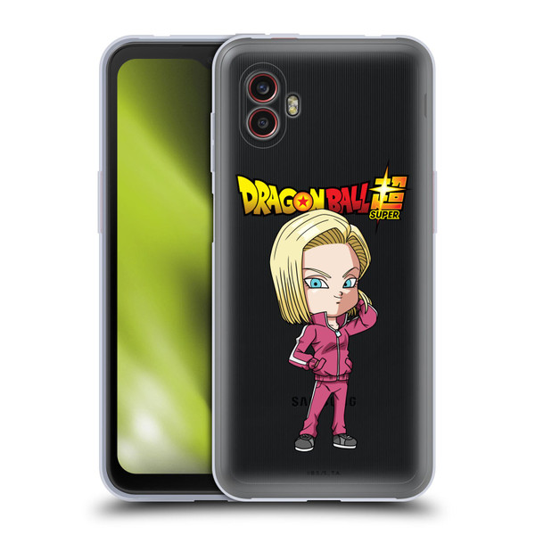 Dragon Ball Super Characters Android 18 Soft Gel Case for Samsung Galaxy Xcover6 Pro/Pro2