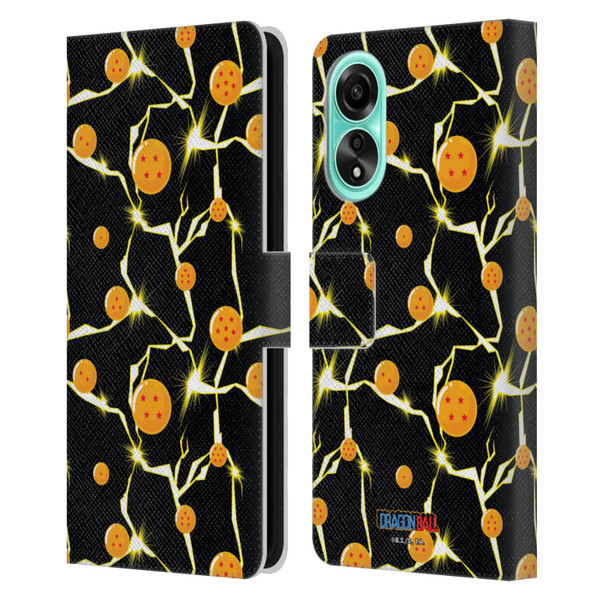 Dragon Ball Iconic Pattern Leather Book Wallet Case Cover For OPPO A78 4G