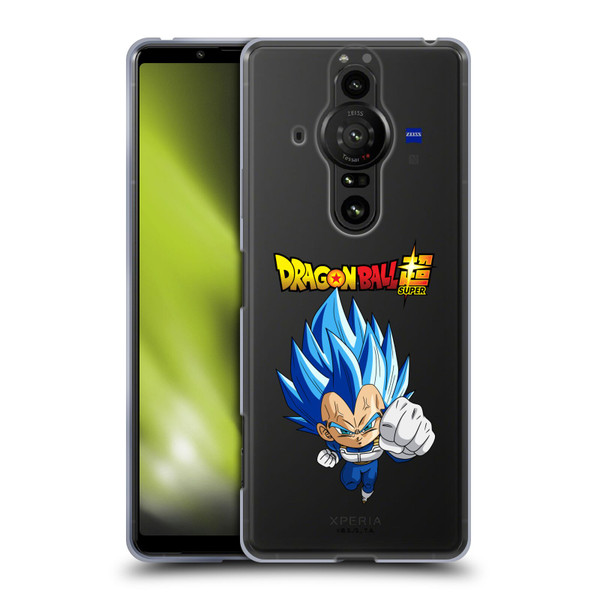 Dragon Ball Super Characters SSGSS Evolved Vegeta Soft Gel Case for Sony Xperia Pro-I