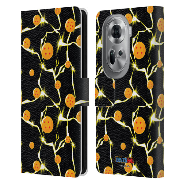 Dragon Ball Iconic Pattern Leather Book Wallet Case Cover For OPPO Reno11 Pro
