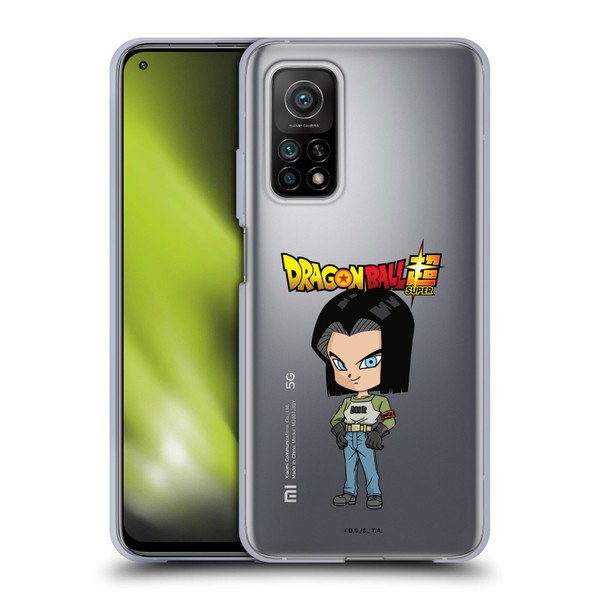 Dragon Ball Super Characters Android 17 Soft Gel Case for Xiaomi Mi 10T 5G