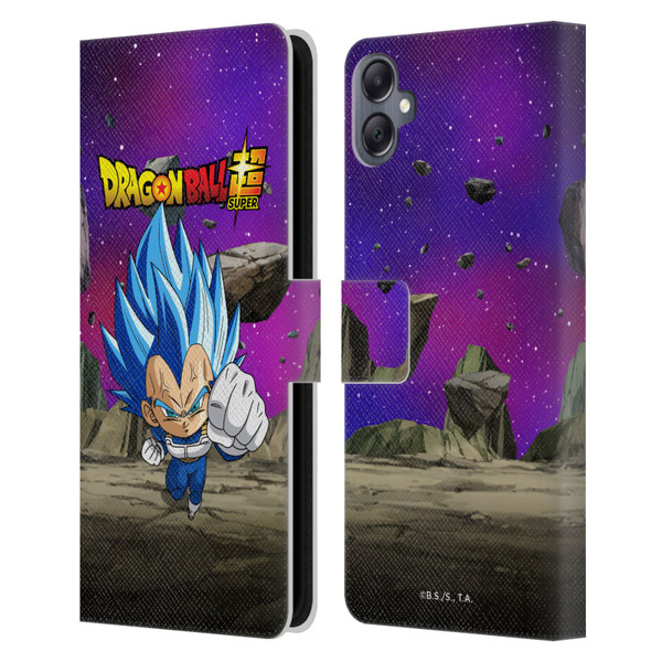Dragon Ball Super Characters SSGSS Evolved Vegeta Leather Book Wallet Case Cover For Samsung Galaxy A05