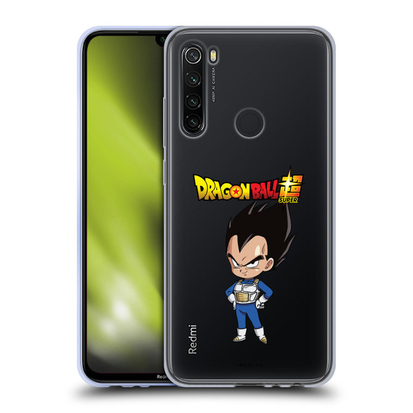 Dragon Ball Super Characters Vegeta Soft Gel Case for Xiaomi Redmi Note 8T