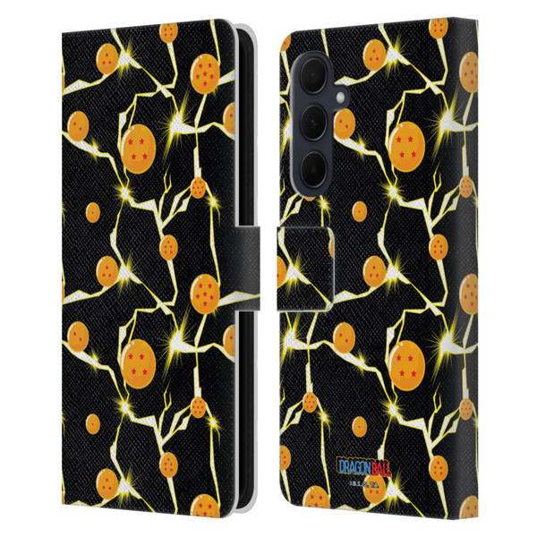 Dragon Ball Iconic Pattern Leather Book Wallet Case Cover For Samsung Galaxy A35 5G