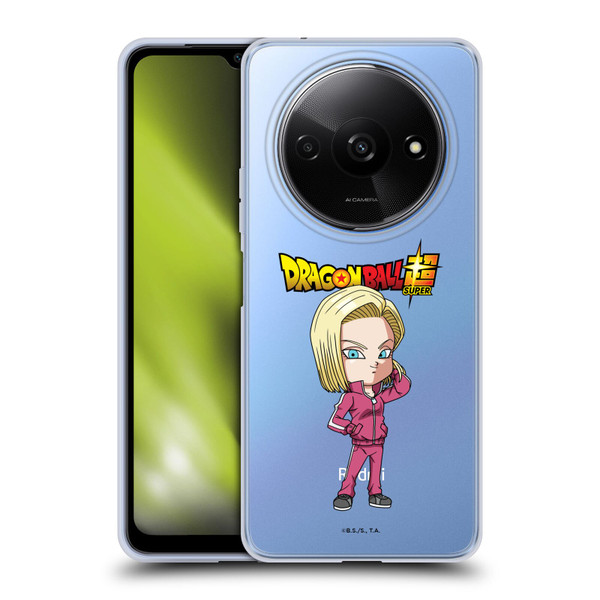 Dragon Ball Super Characters Android 18 Soft Gel Case for Xiaomi Redmi A3