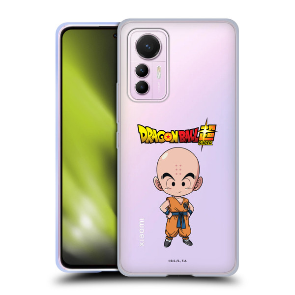 Dragon Ball Super Characters Krillin Soft Gel Case for Xiaomi 12 Lite