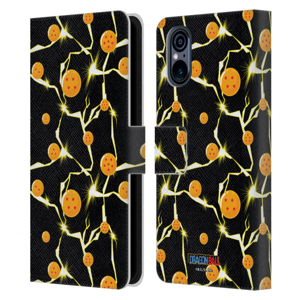 Dragon Ball Iconic Pattern Leather Book Wallet Case Cover For Sony Xperia 5 V 5G