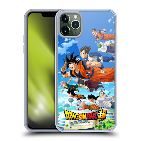Dragon Ball Super Universe Survival Arc Group Soft Gel Case for Apple iPhone 11 Pro Max & MagSafe