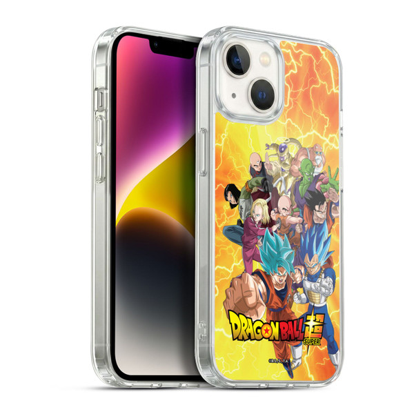 Dragon Ball Super Universe Survival Arc Universe 7 Group Soft Gel Case for Apple iPhone 14
