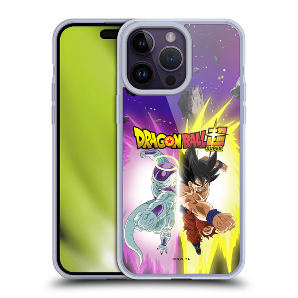 Dragon Ball Super Universe Survival Arc Frieza And Goku Soft Gel Case for Apple iPhone 14 Pro Max