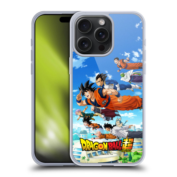 Dragon Ball Super Universe Survival Arc Group Soft Gel Case for Apple iPhone 15 Pro Max & MagSafe