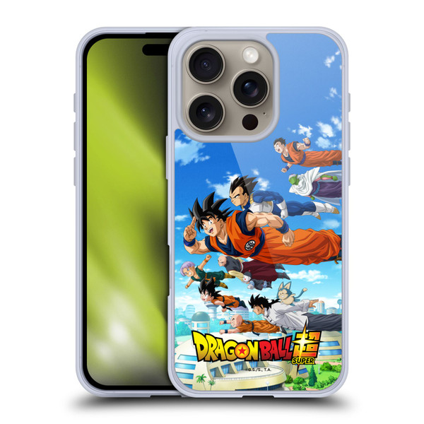 Dragon Ball Super Universe Survival Arc Group Soft Gel Case for Apple iPhone 16 Pro & MagSafe