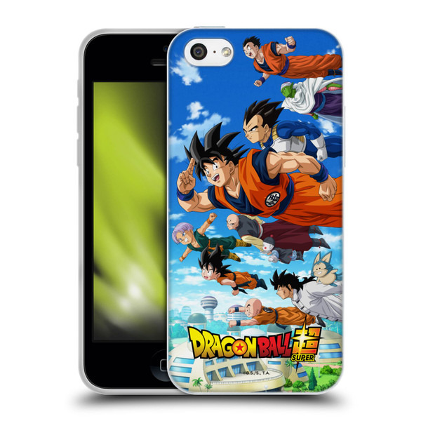 Dragon Ball Super Universe Survival Arc Group Soft Gel Case for Apple iPhone 5c