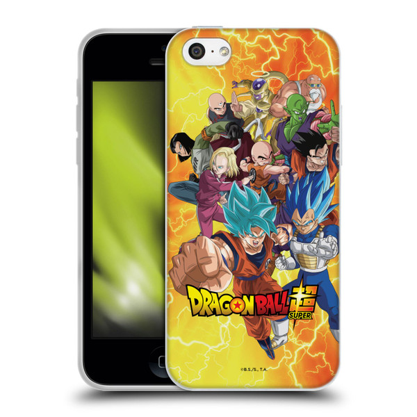 Dragon Ball Super Universe Survival Arc Universe 7 Group Soft Gel Case for Apple iPhone 5c