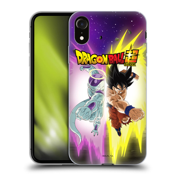 Dragon Ball Super Universe Survival Arc Frieza And Goku Soft Gel Case for Apple iPhone XR