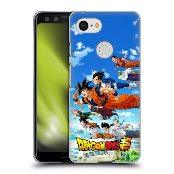 Dragon Ball Super Universe Survival Arc Group Soft Gel Case for Google Pixel 3