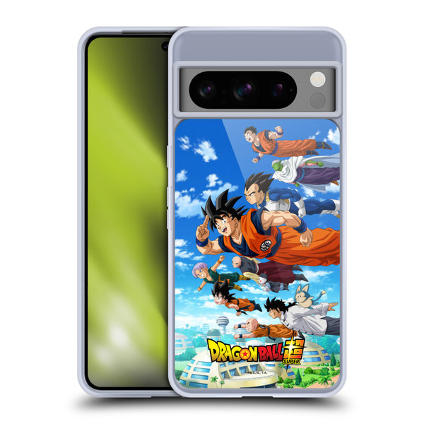 Dragon Ball Super Universe Survival Arc Group Soft Gel Case for Google Pixel 8 Pro