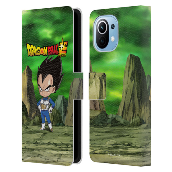 Dragon Ball Super Characters Vegeta Leather Book Wallet Case Cover For Xiaomi Mi 11