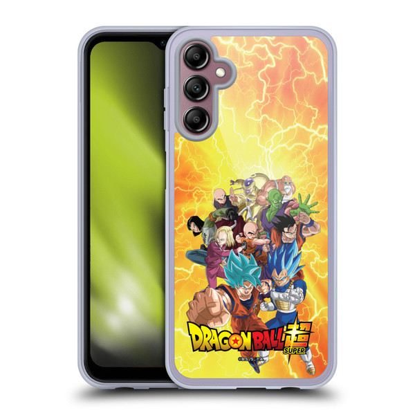 Dragon Ball Super Universe Survival Arc Universe 7 Group Soft Gel Case for Samsung Galaxy A14 5G