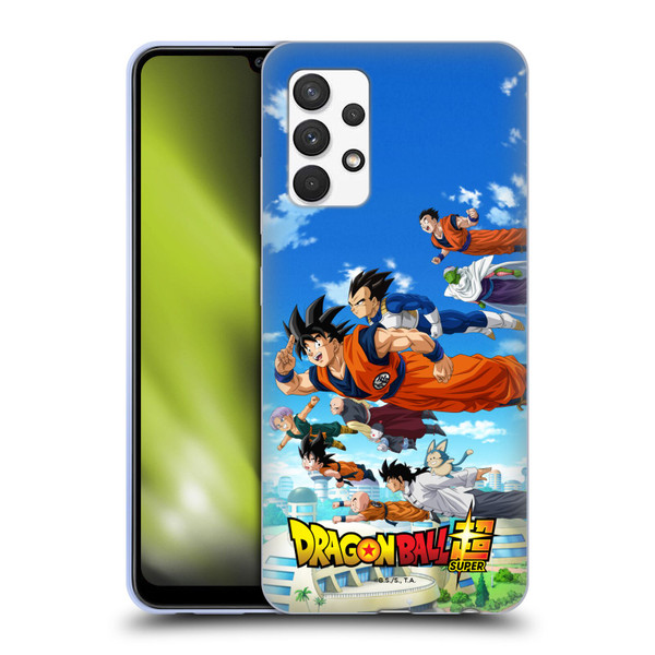 Dragon Ball Super Universe Survival Arc Group Soft Gel Case for Samsung Galaxy A32 (2021)