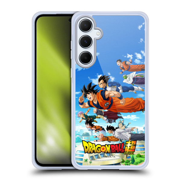 Dragon Ball Super Universe Survival Arc Group Soft Gel Case for Samsung Galaxy A55 5G