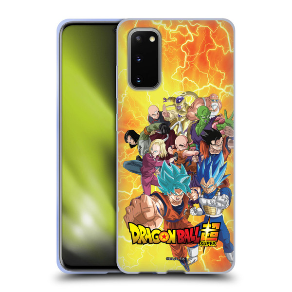 Dragon Ball Super Universe Survival Arc Universe 7 Group Soft Gel Case for Samsung Galaxy S20 / S20 5G