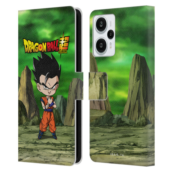 Dragon Ball Super Characters Ultimate Gohan Leather Book Wallet Case Cover For Xiaomi Redmi Note 12T