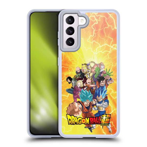 Dragon Ball Super Universe Survival Arc Universe 7 Group Soft Gel Case for Samsung Galaxy S21 5G