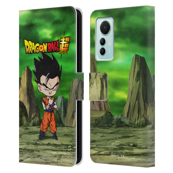 Dragon Ball Super Characters Ultimate Gohan Leather Book Wallet Case Cover For Xiaomi 12 Lite