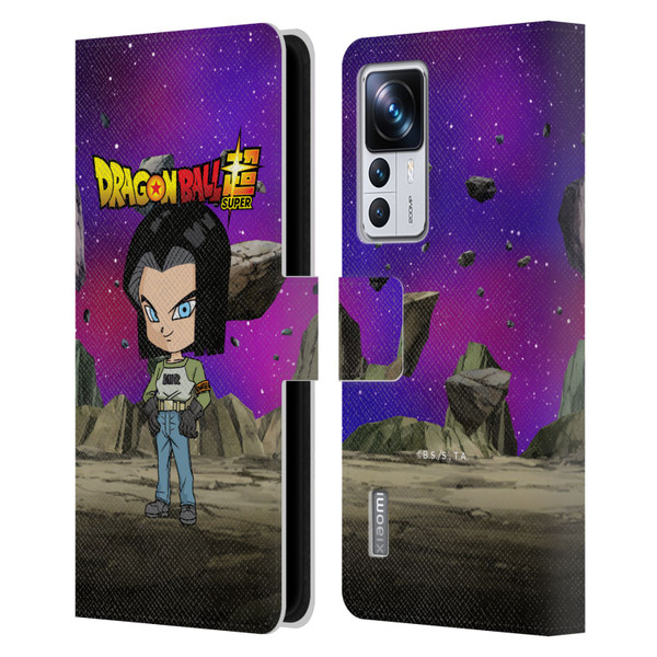 Dragon Ball Super Characters Android 17 Leather Book Wallet Case Cover For Xiaomi 12T Pro