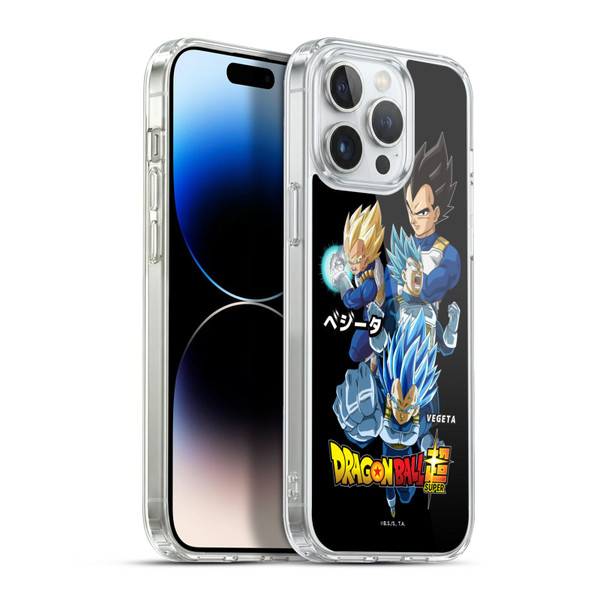 Dragon Ball Super Universe Survival Characters Vegeta Soft Gel Case for Apple iPhone 13 Pro Max & MagSafe