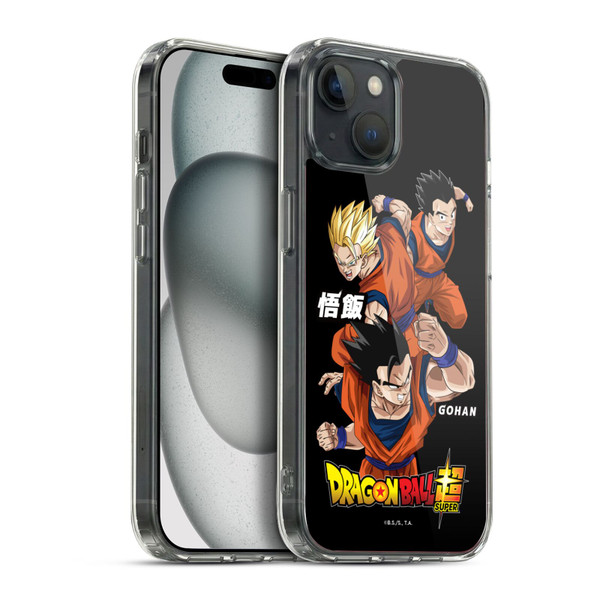 Dragon Ball Super Universe Survival Characters Gohan Soft Gel Case for Apple iPhone 15 Plus & MagSafe