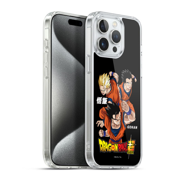 Dragon Ball Super Universe Survival Characters Gohan Soft Gel Case for Apple iPhone 15 Pro Max & MagSafe