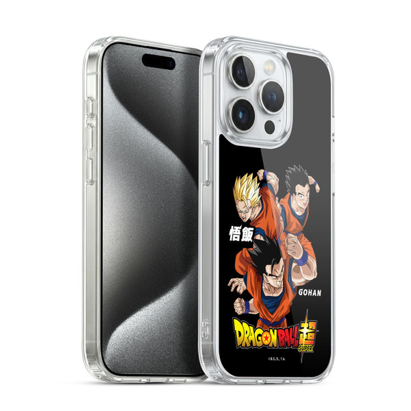 Dragon Ball Super Universe Survival Characters Gohan Soft Gel Case for Apple iPhone 15 Pro & MagSafe