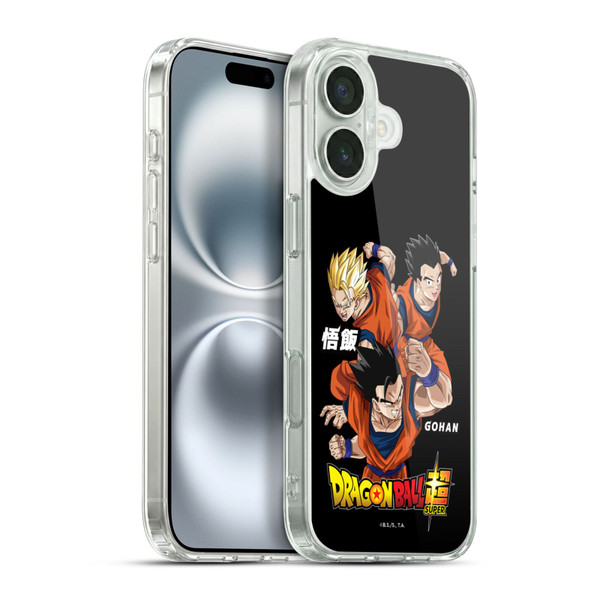 Dragon Ball Super Universe Survival Characters Gohan Soft Gel Case for Apple iPhone 16 Plus & MagSafe